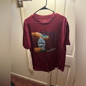 Diamond Supply Co. Large T Shirt - Worn - Maroon - Arab Money